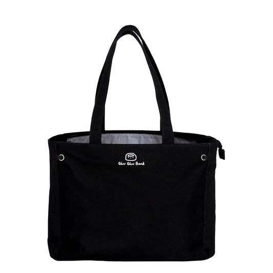 16IN Canvas Laptop Tote Bag with Trolley Sleeve
