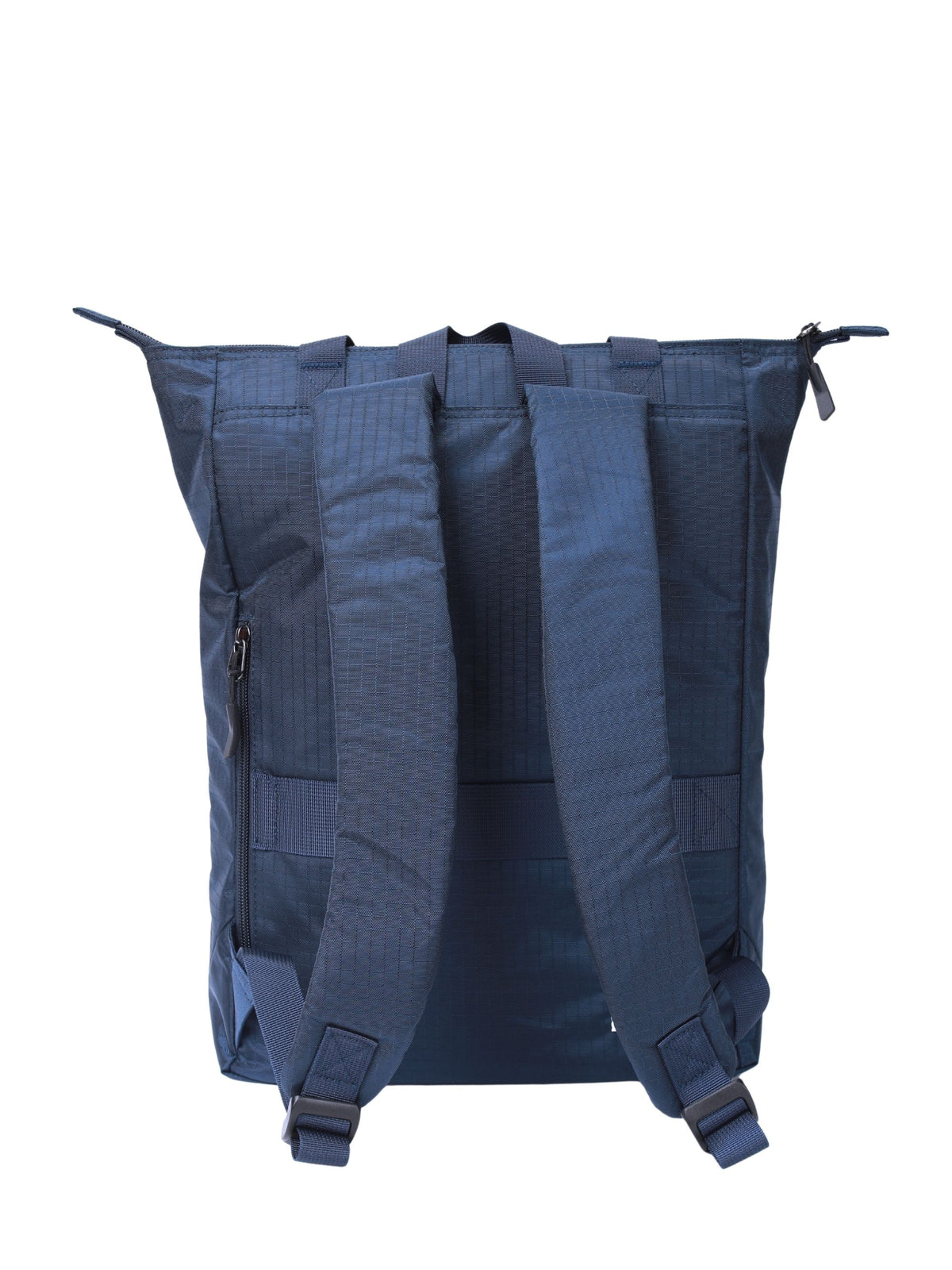 Night blue 15.6-inch water-resistant laptop backpack for women back view
