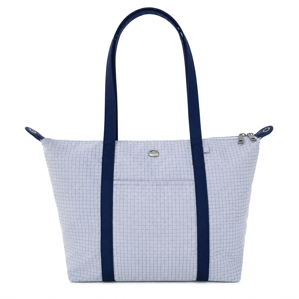 14IN Plaid Waterproof Laptop Tote Bag