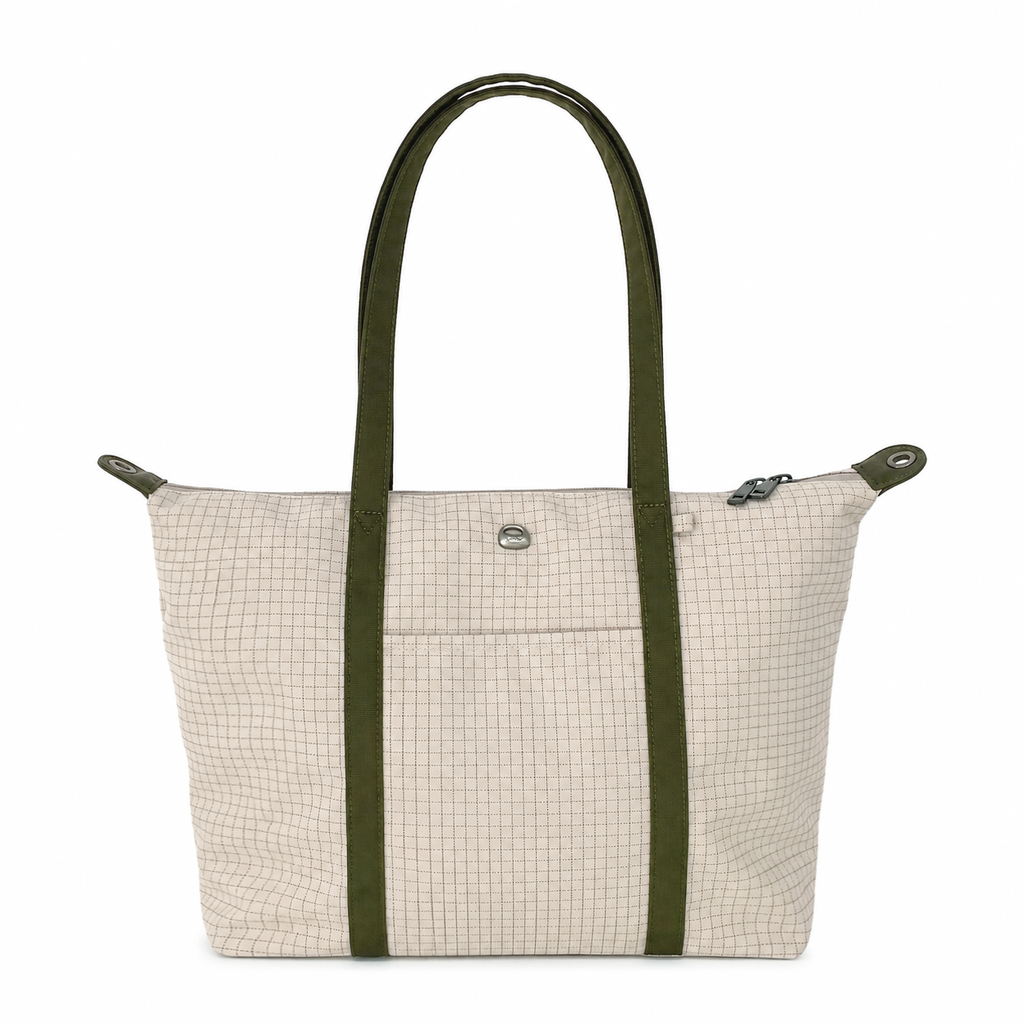 14IN Plaid Waterproof Laptop Tote Bag
