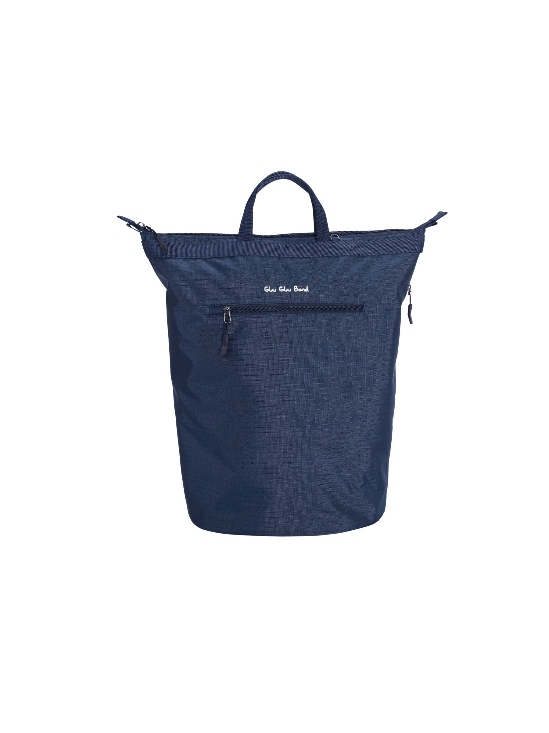Night blue large laptop backpack fitting up to 17 inches