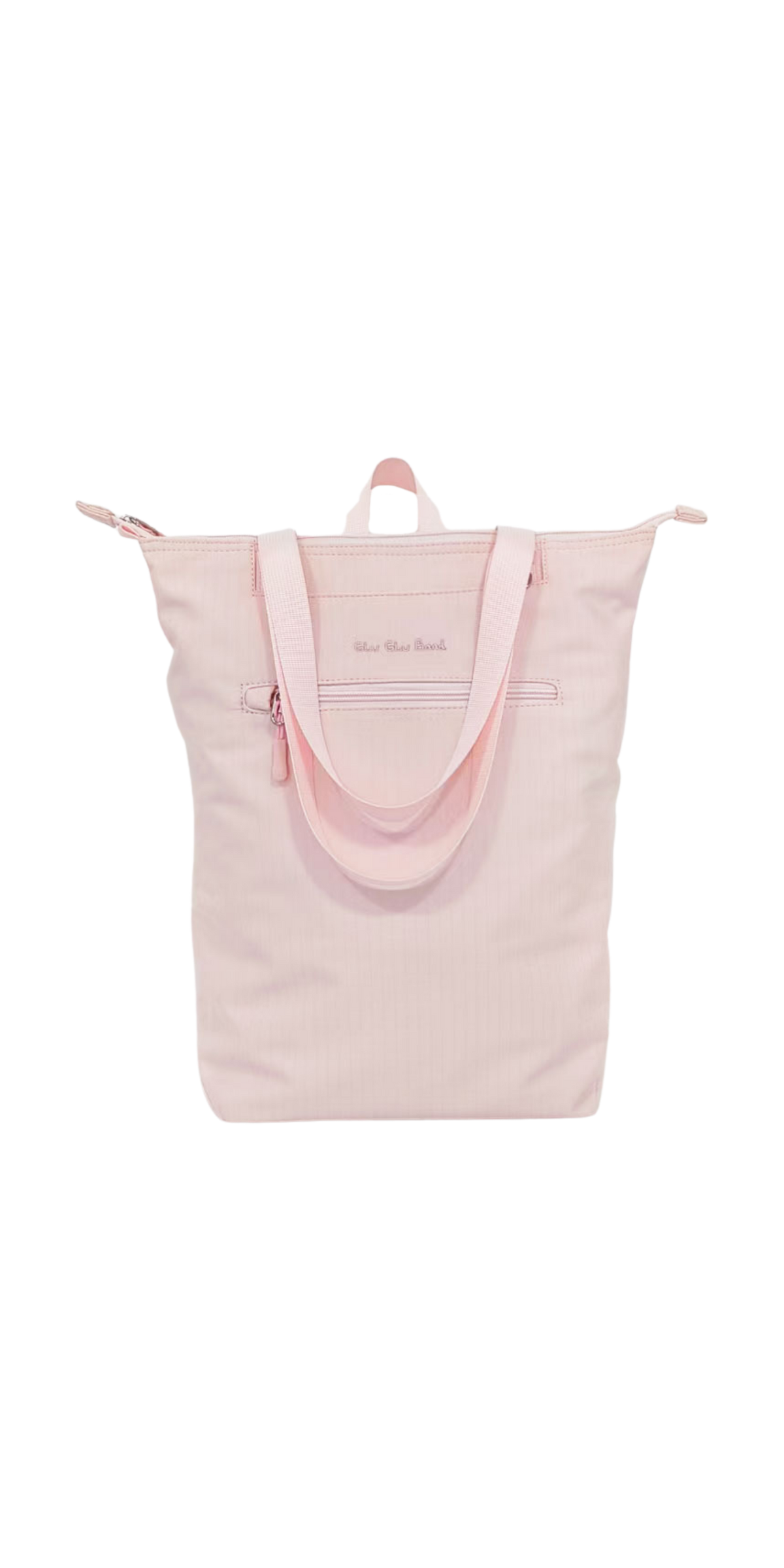 Sakura pink 15.6-inch laptop backpack studio view