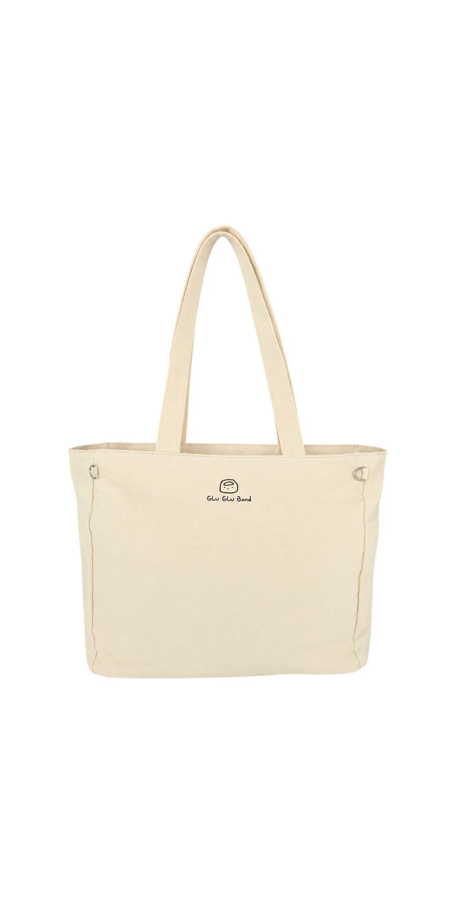Large Canvas Laptop Tote Bag – Fits Up to 17.3"