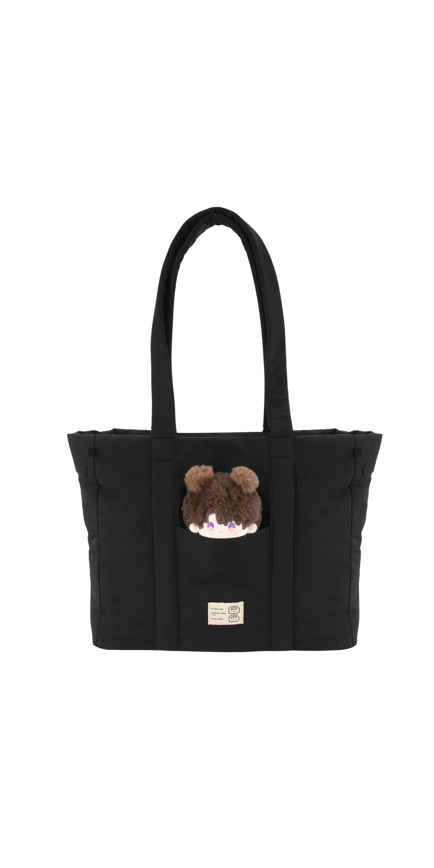 Water-Resistant Puffer Laptop Tote – Fits Up to 16"
