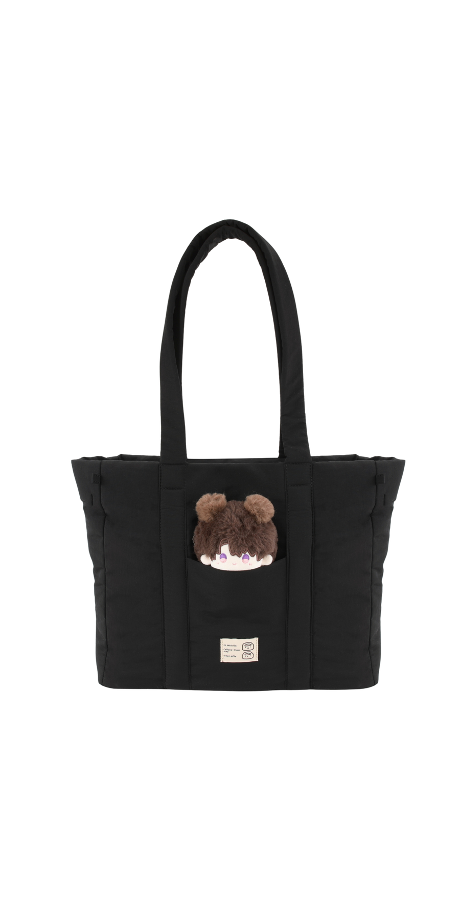Water-Resistant Puffer Laptop Tote – Fits Up to 16"
