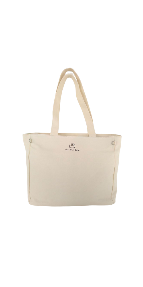 14IN Canvas Laptop Tote Bag with Trolley Sleeve