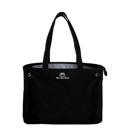 16IN Canvas Laptop Tote Bag with Trolley Sleeve